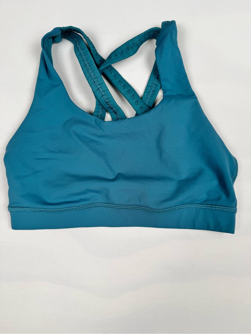 Lululemon Energy Bra Braided Sea Green Women’s 4 Retail $58